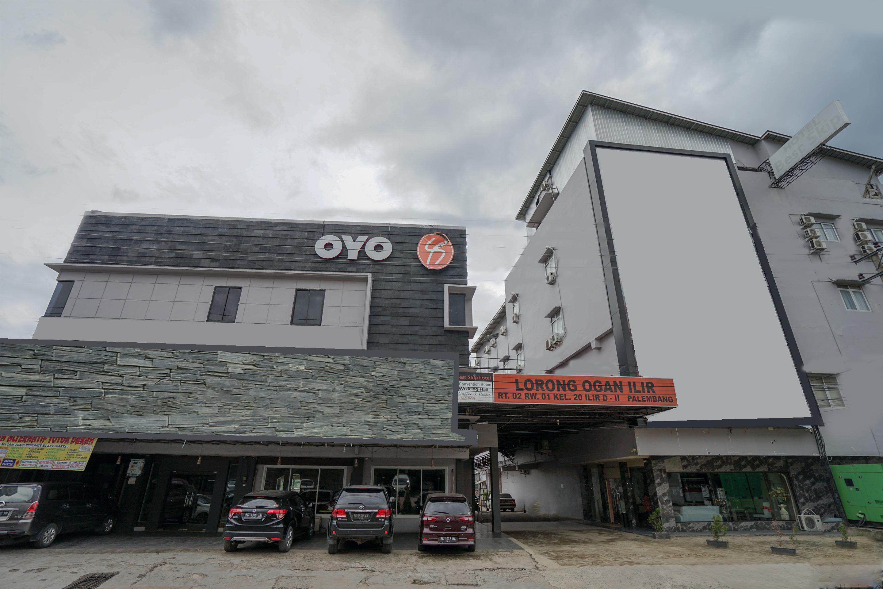Oyo736最佳跳过酒店 巨港 外观 照片